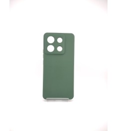 Силікон Original Xiaomi Redmi Note 13 Pro 5G  /  Poco X6 5G (ShutCam) (Темно-зел..