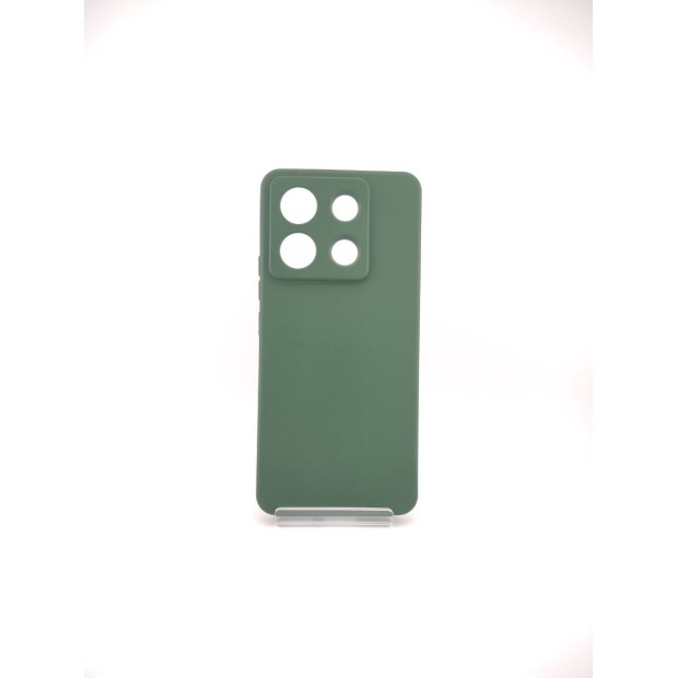 Силікон Original Xiaomi Redmi Note 13 Pro 5G  /  Poco X6 5G (ShutCam) (Темно-зелений)