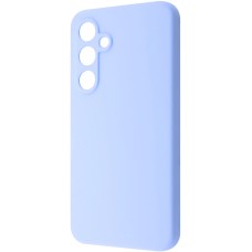 Чохол Silicone Case Samsung Galaxy S24 FE (Блакитний) (Уцінка) (Категорія 1)