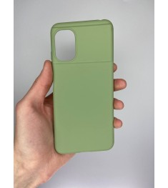 Силіконовий чохол iNavi Color для Xiaomi Poco M5 (фісташковий)