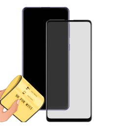 Захисне скло 5D Matte Ceramic для Samsung Galaxy A21  /  A21S (2020) Чорне