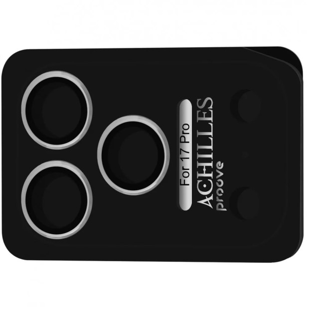 Защитное стекло на камеру Achilles Full camerа Apple iPhone 17 Pro (Silver)
