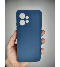Силіконовий чохол Original Xiaomi Redmi Note 12 4G (ShutCam) (Кобальт)