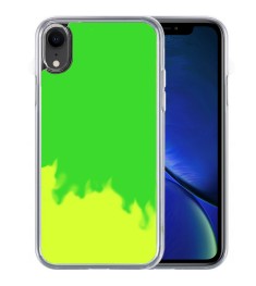 Чехол Aquarium Color Sand Apple iPhone XR (Зелёный)