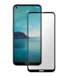 Захисне скло 5D Japan HD для Nokia 3.4 Чорне