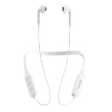 Бездротові навушники-гарнітура вкладиші Denmen DL01 (Білий) (Знижка) (Категорія 2)