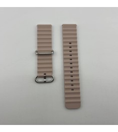 Ремінець для смарт-годинника універсальний Ocean Band 22мм (Пудровий)