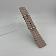 Ремінець для смарт-годинника універсальний Ocean Band 22мм (Пудровий) Ремінець для смарт-годинника універсальний Ocean Band 22мм (Пудровий)