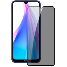 Захисне скло 5D Privacy HD для Xiaomi Redmi Note 8T Чорне