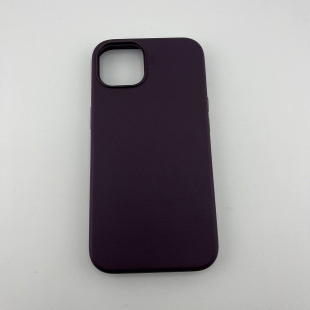 Чохол WAVE Premium Leather Edition з MagSafe для iPhone 13 (Темна Вишня)