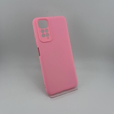 Силикон Original Xiaomi Redmi Note 11 / Note 11S (ShutCam) (Розовый)