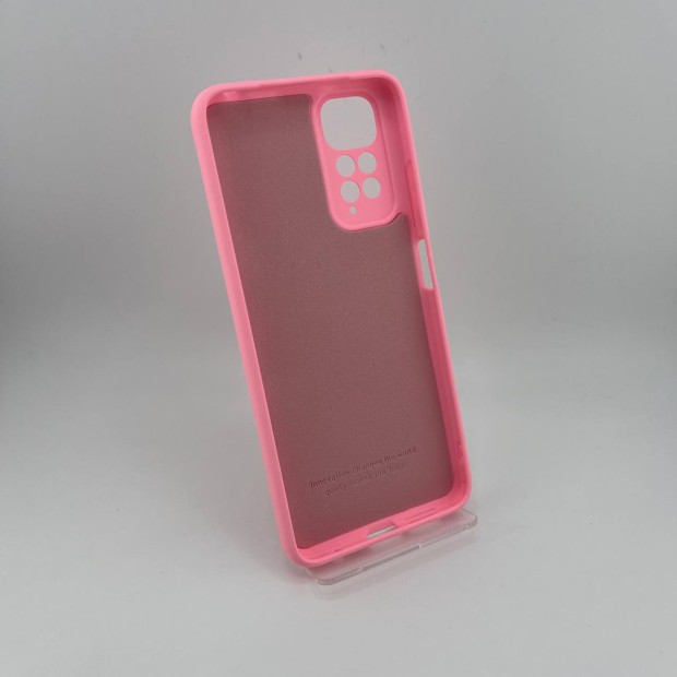 Силикон Original Xiaomi Redmi Note 11 / Note 11S (ShutCam) (Розовый) Силикон Original Xiaomi Redmi Note 11 / Note 11S (ShutCam) (Розовый)