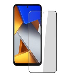 Захисне скло 5D Standard для Xiaomi Poco M4 Pro Чорне.