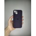 Силіконовий чохол Original RoundCam для Apple iPhone 14 (Баклажан)