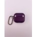 Чохол для навушників Full Silicone Case with Microfiber Apple AirPods 3 (72) Баклажан
