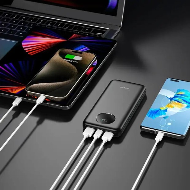 PowerBank Proove Illuminator 22.5W 10000mAh (Black)