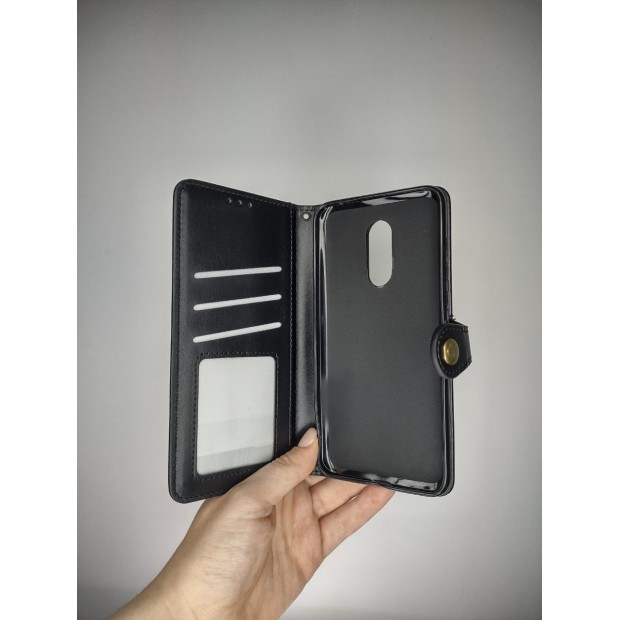 Case-book Leather Book Gallant for Xiaomi Redmi 5 Plus (Black)