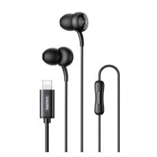 Wired in-ear headset Remax RM-510i (Lightning) (Black) (Discounted) (Category 1)