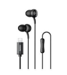 Wired in-ear headset Remax RM-510i (Lightning) (Black) (Discounted) (Category 1).. Wired in-ear headset Remax RM-510i (Lightning) (Black) (Discounted) (Category 1)..