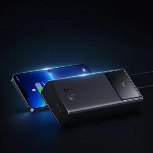 Павербанк Baseus Star-Lord Digital Display 30000mAh 22.5W (Чорний) Павербанк Baseus Star-Lord Digital Display 30000mAh 22.5W (Чорний)