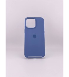 Силіконовий чохол Original Round Case для Apple iPhone 15 Pro Max (Winter Blue)