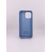 Силіконовий чохол Original Round Case для Apple iPhone 15 Pro Max (Winter Blue)