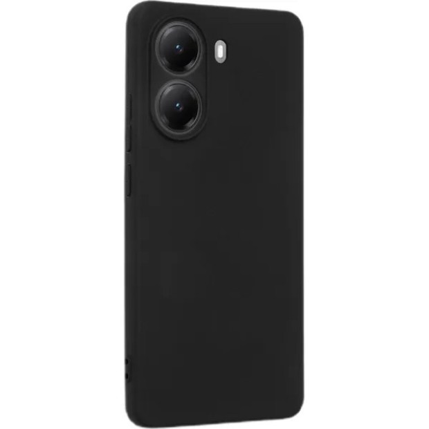 Силіконовий графітовий чохол Xiaomi Poco X7 Pro (ShutCam) (Чорний)