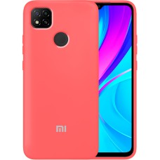 Силіконовий чохол Original 360 Case Logo для Xiaomi Redmi 9C (Кораловий)