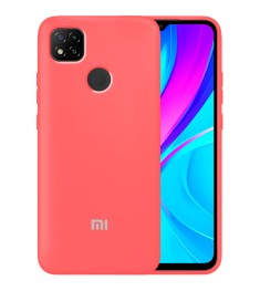 Силикон Original 360 Case Logo Xiaomi Redmi 9C (Коралловый)