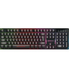 Клавіатура дротова ігрова Real-El Gaming 8700 (Чорна)