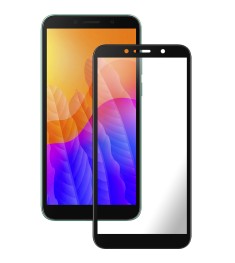 Захисне скло 5D Ceramic Huawei Y5P Black