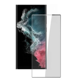 Захисне скло 5D Curved для Samsung Galaxy S22 Ultra Чорне