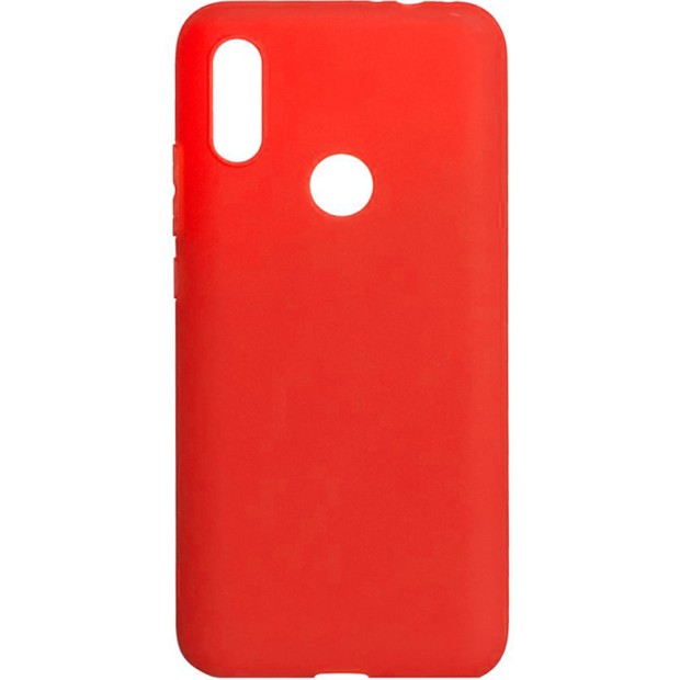 Силикон iNavi Color Xiaomi Redmi 7 (Красный)