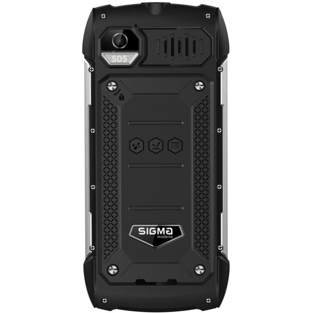 Sigma X-treme PK68 Dual Sim (Чорний) Мобільний телефон