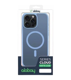 Силіконовий чохол Alabay Cloud Matte Apple iPhone 13 Pro (Світло-блакитний)