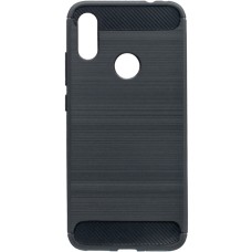 Силиконовый чехол Polished Carbon Xiaomi Redmi 7 (Чёрный)