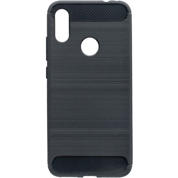 Силиконовый чехол Polished Carbon Xiaomi Redmi 7 (Чёрный)