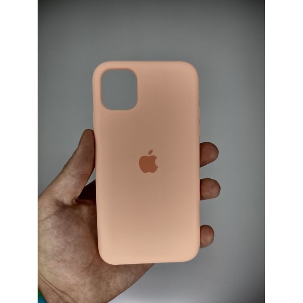 Силіконовий оригінальний чохол Apple iPhone 11 (грейпфрут)