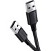 Кабель UGREEN US102 USB - USB (1m) (Black) (10309)