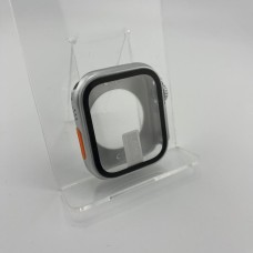 Чохол-кейс з дизайном Watch Ultra для Apple Watch 45mm (Срібний)