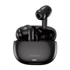 Бездротові вакуумні навушники-гарнітура Walker WTS-67 ANC + ENC (Чорні)
