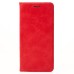 Leather Elegant Book Case for Xiaomi Redmi Note 14 Pro Plus 5G (Red)