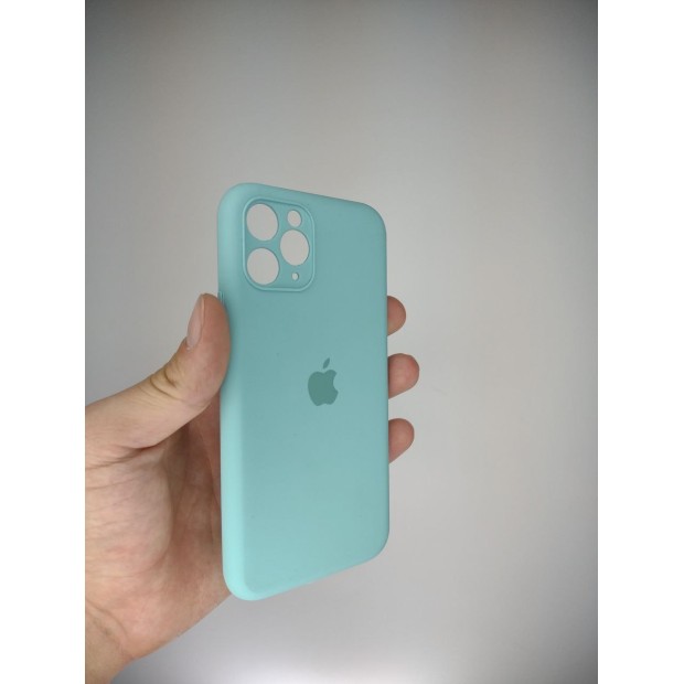 Силикон Original RoundCam Case Apple iPhone 11 Pro (23) Sea Blue