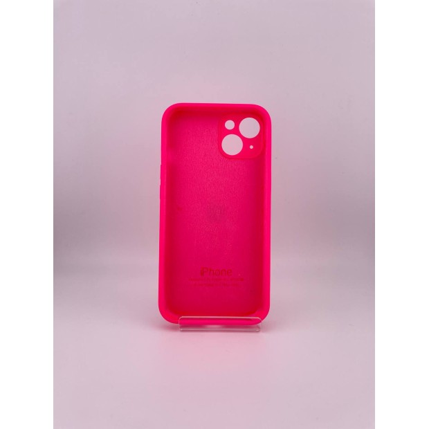 Силікон Original RoundCam Case Apple iPhone 13 (31) Barbie Pink