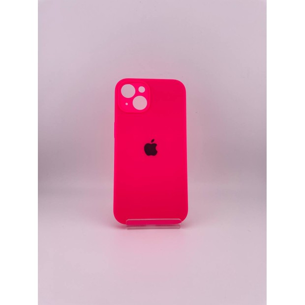Силикон Original RoundCam Case Apple iPhone 13 (31) Barbie Pink