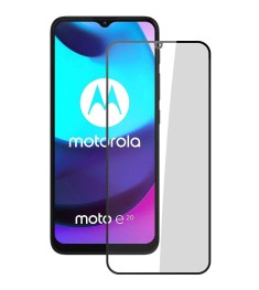 Захисне скло 5D Standard для Motorola E20 чорне