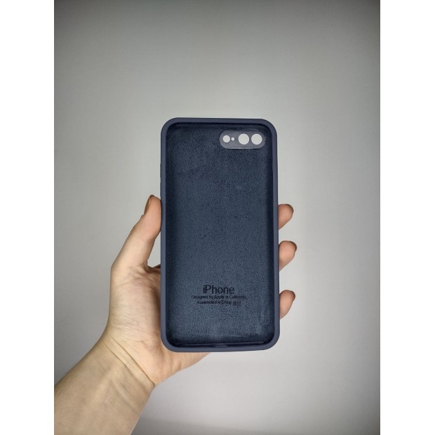 Силіконовий оригінальний квадратний захисний чохол для камери Apple iPhone 7 Plus / 8 Plus (09) колір Midnight Blue. Силіконовий оригінальний квадратний захисний чохол для камери Apple iPhone 7 Plus / 8 Plus (09) колір Midnight Blue.