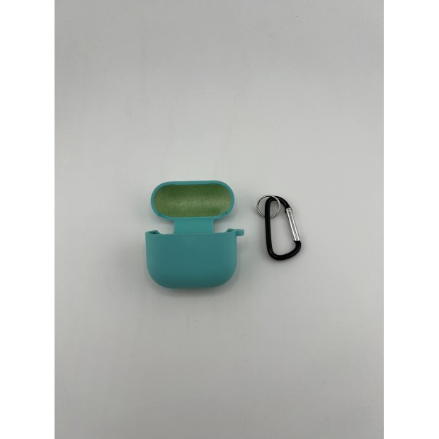 Чехол для наушников Full Silicone Case with Microfiber Apple AirPods 4 (23) Sea Blue