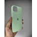 Силіконовий оригінальний чохол для Apple iPhone 15 Plus (Фісташковий)