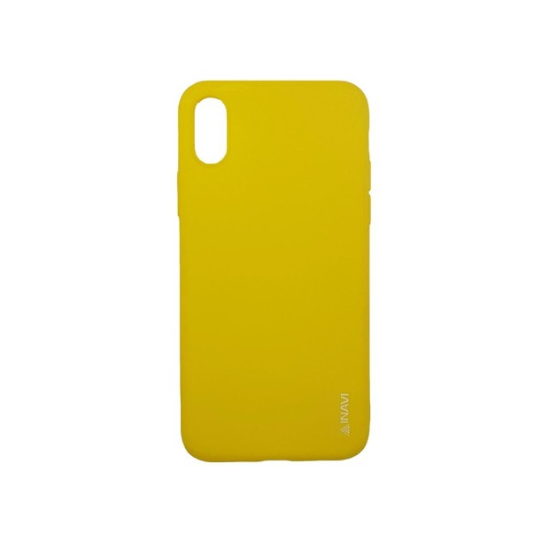 Силикон iNavi Color iPhone X / XS (желтый) Силикон iNavi Color iPhone X / XS (желтый)